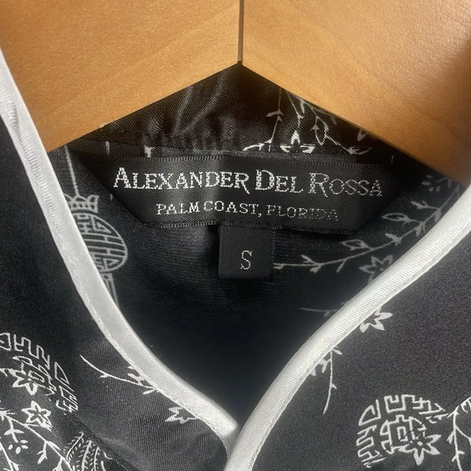 Other Long Sleeve T Shirts Other 100% Satin Button Down Black