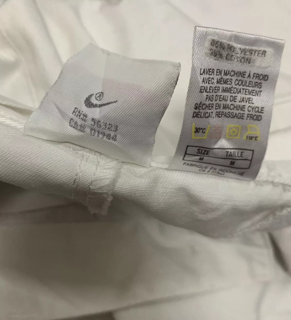 Vintage Nike Shorts Pants White Sportswear