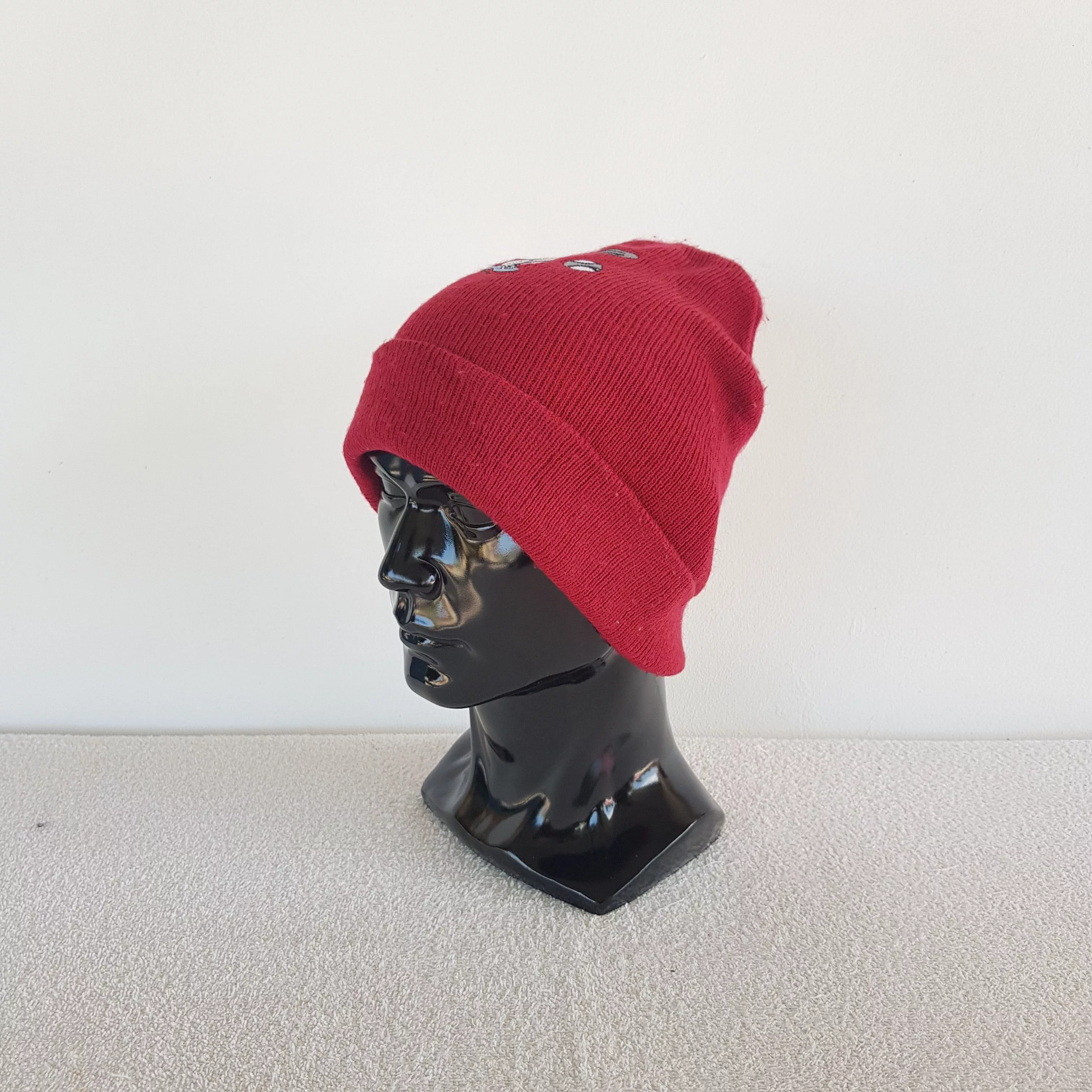 Cartoon Network Hats Cartoon Network × Disney × Vintage Vintage Mickey Mouse Beanie Cartoon Snow Cap Disney Hats Multi