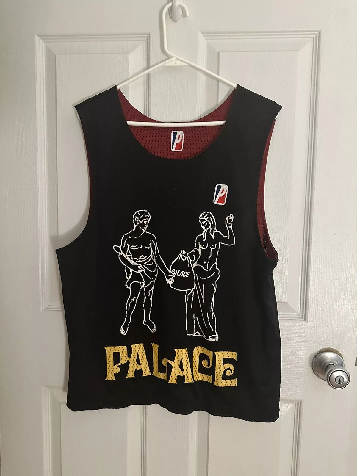 Palace Polos Palace Basketball Jersey Red