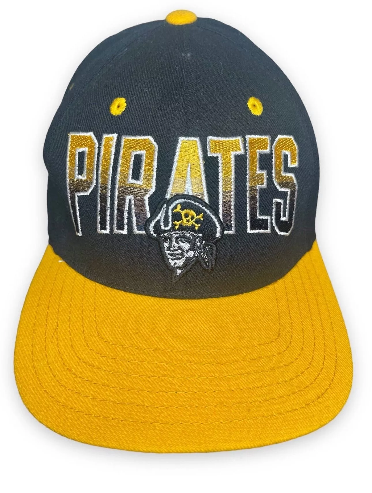 American Needle Hats American Needle × Vintage Vintage Pittsburgh Pirates American Needle SnapBack Hat Black