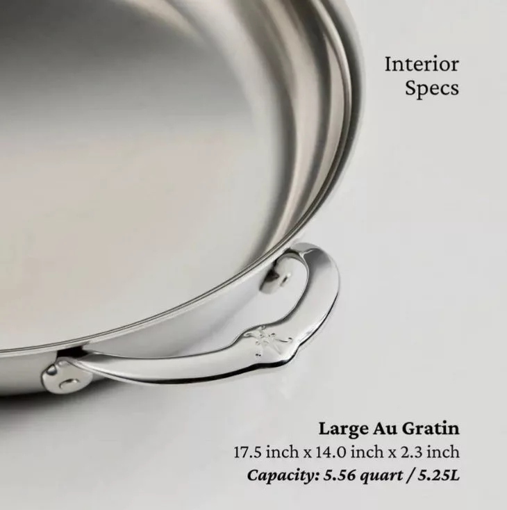 17" Large Oval Roaster