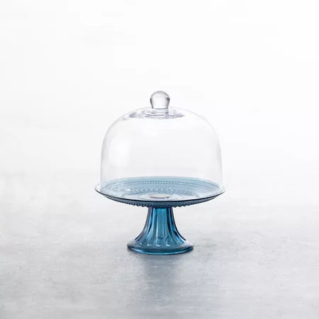Jupiter Cornflower Mini Cake and Cupcake Stand 8.5x8.5x4"