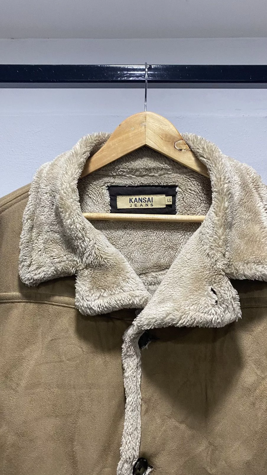 Other Heavy Coats Other 🚨FINAL DROP🚨 Kansai Jeans Suede Fleece Jacket Brown Avant-Garde
