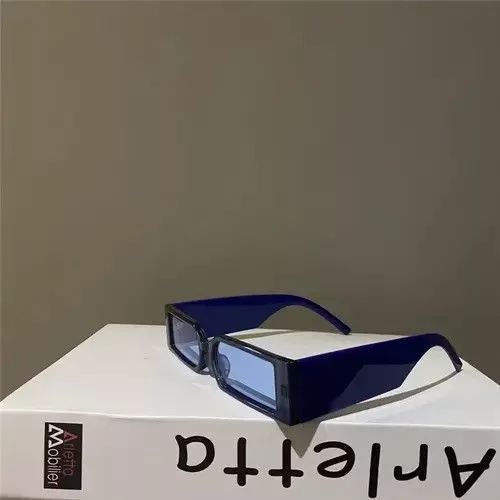 Vintage Sunglasses Vintage Retro punk sunglasses Blue