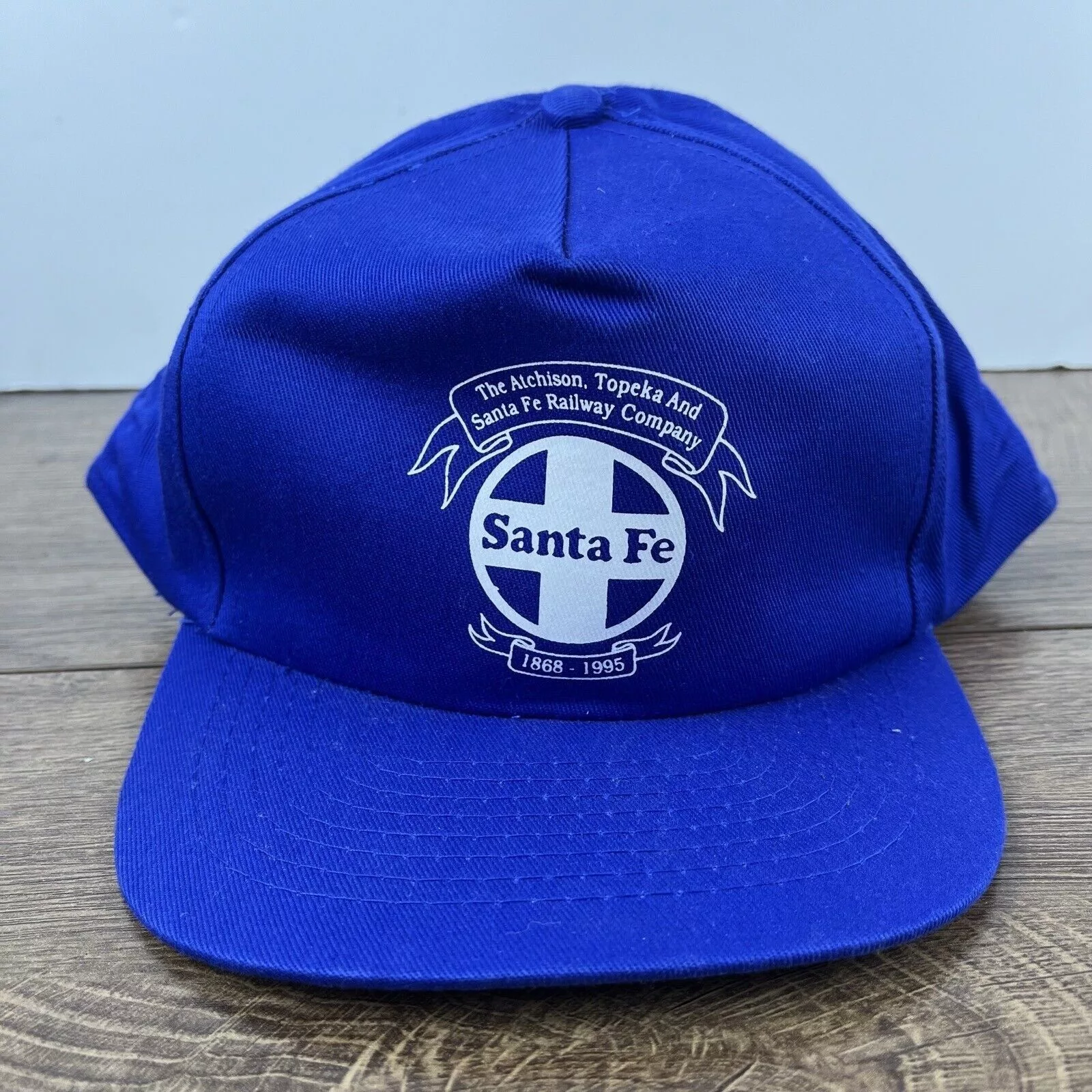 Other Hats Other Santa Fe Hat Blue Sante Fe Adjustable Hat Blue Adult Snapbac