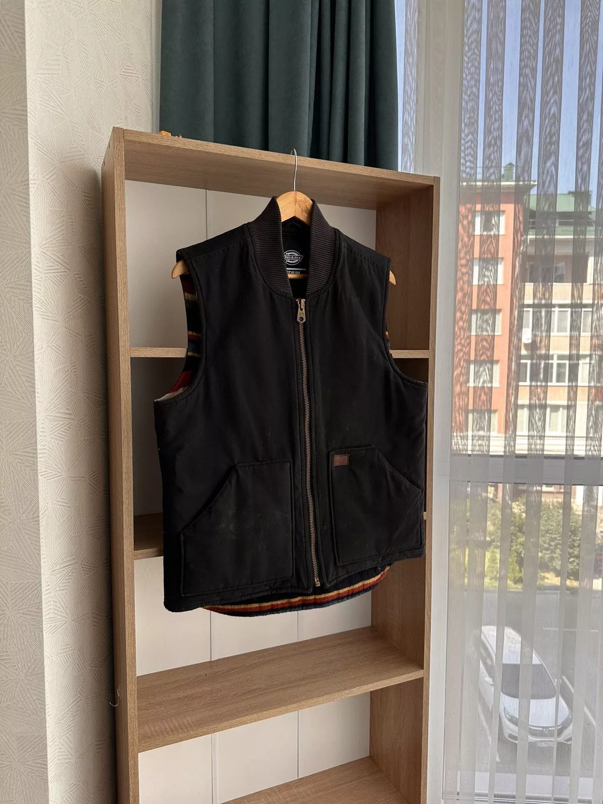 Dickies Vests Dickies × Vintage Vintage Dickies Makai Moto Customs Detroit Workwear Vest Black Streetwear