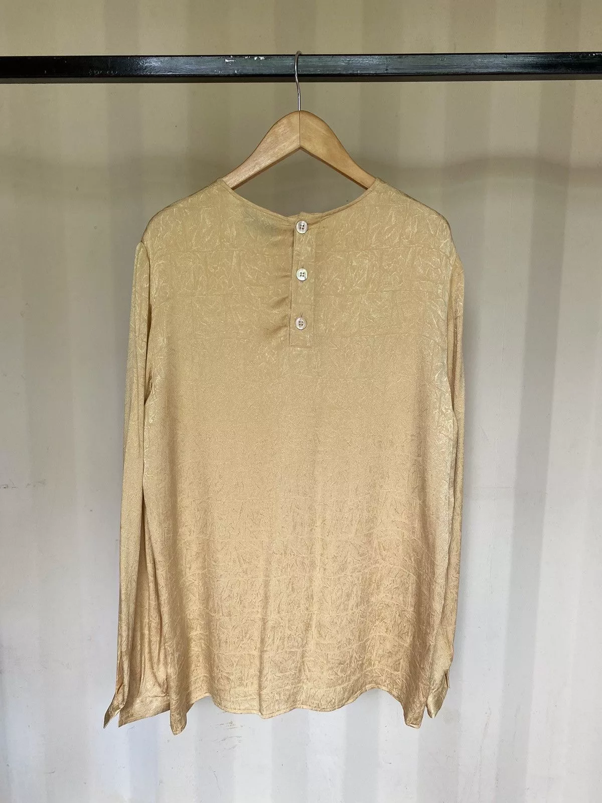 Valentino Blouses Valentino vintage silk blouse Yellow