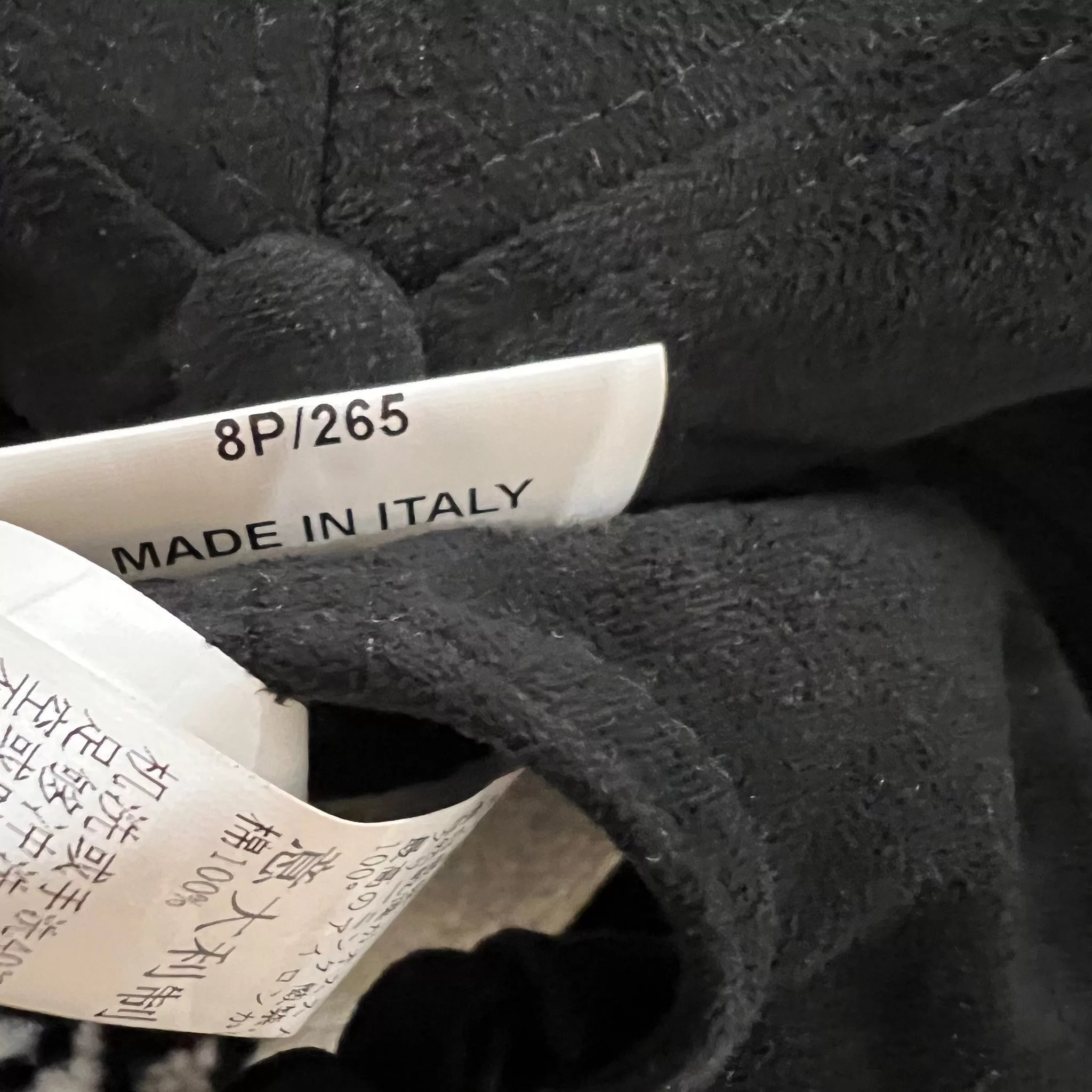 A-COLD-WALL* Hats A-COLD-WALL* EMBROIDERED LOGO Back Label Tag SUEDE CAP Black