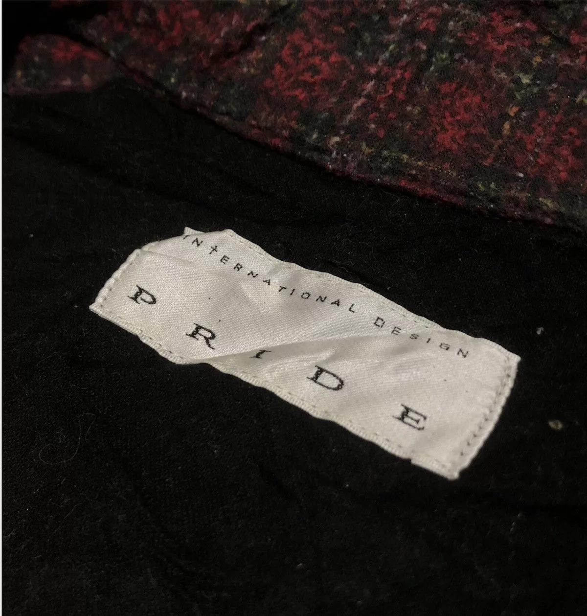 Designer Jackets Designer Pride Cape Jacket Red Tartan