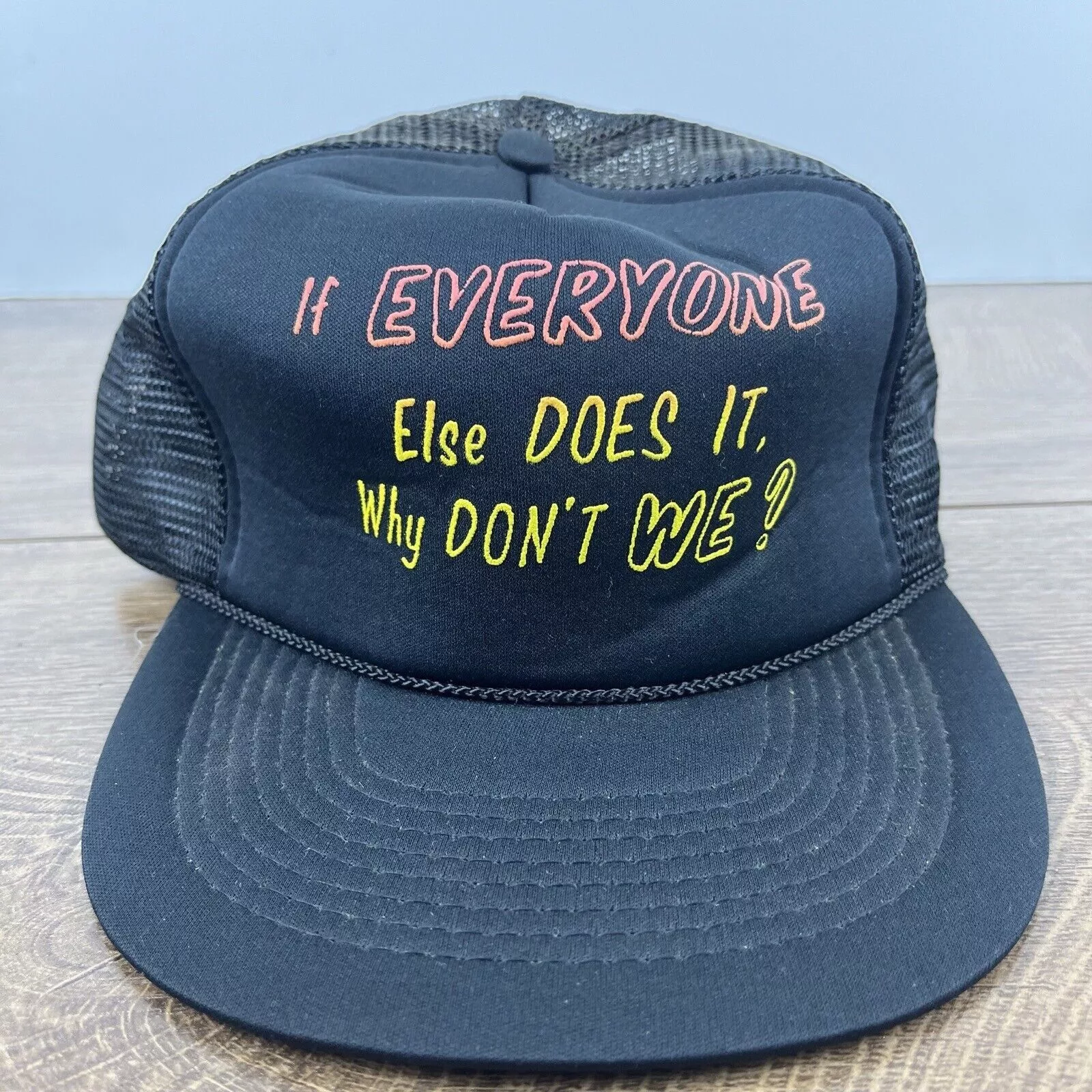 Other Hats Other Why Don't We Hat Black Cap Hat Adjustable Hat Black Adult Ha