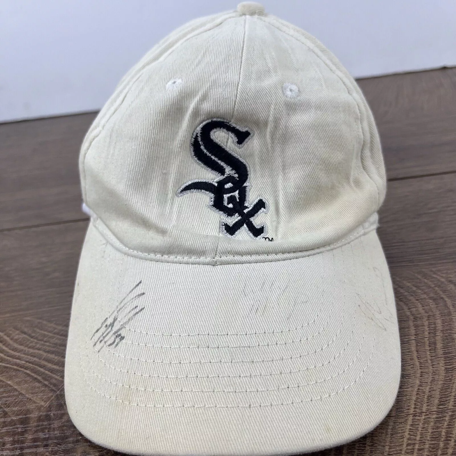 Other Hats Other Chicago White Sox Hat White Chicago Adjustable Hat White Adu