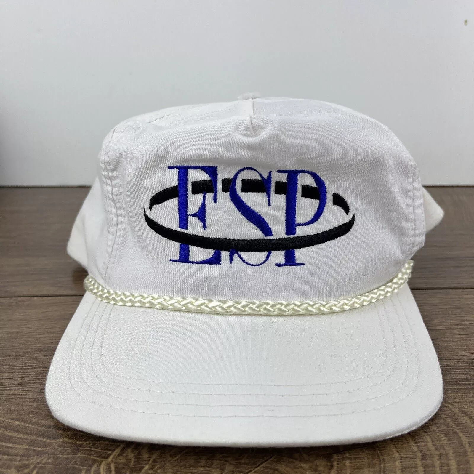 Other Hats Other ESP Hat ESP White Hat Adjustable Adult Size Hat White Cap