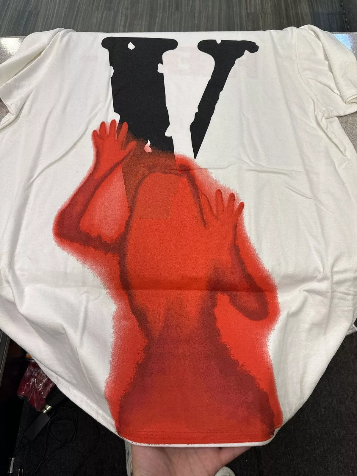 Vlone Short Sleeve T Shirts White Friends Vlone Tee