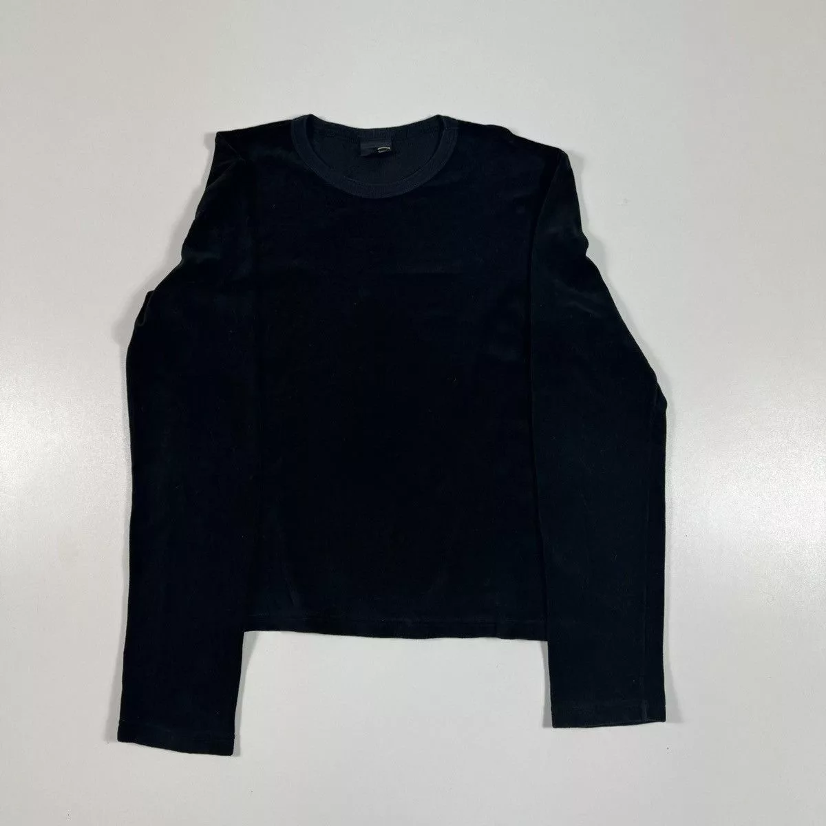 Just Cavalli Sweatshirts Just Cavalli × Vintage vintage luxury just cavalli velour woman 90s Black