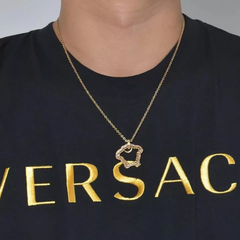 Versace Jewelry Watches Versace Gold Bijoux Medusa Outline Chain