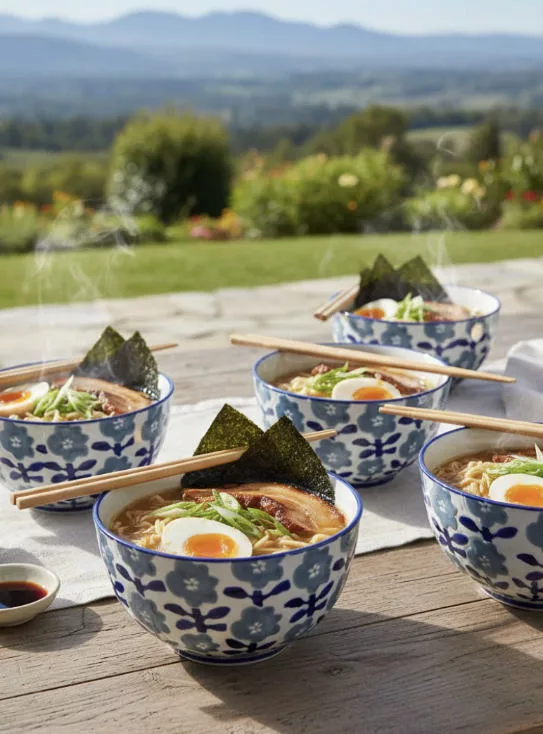 Hana Noodle Bowl  Set of 2