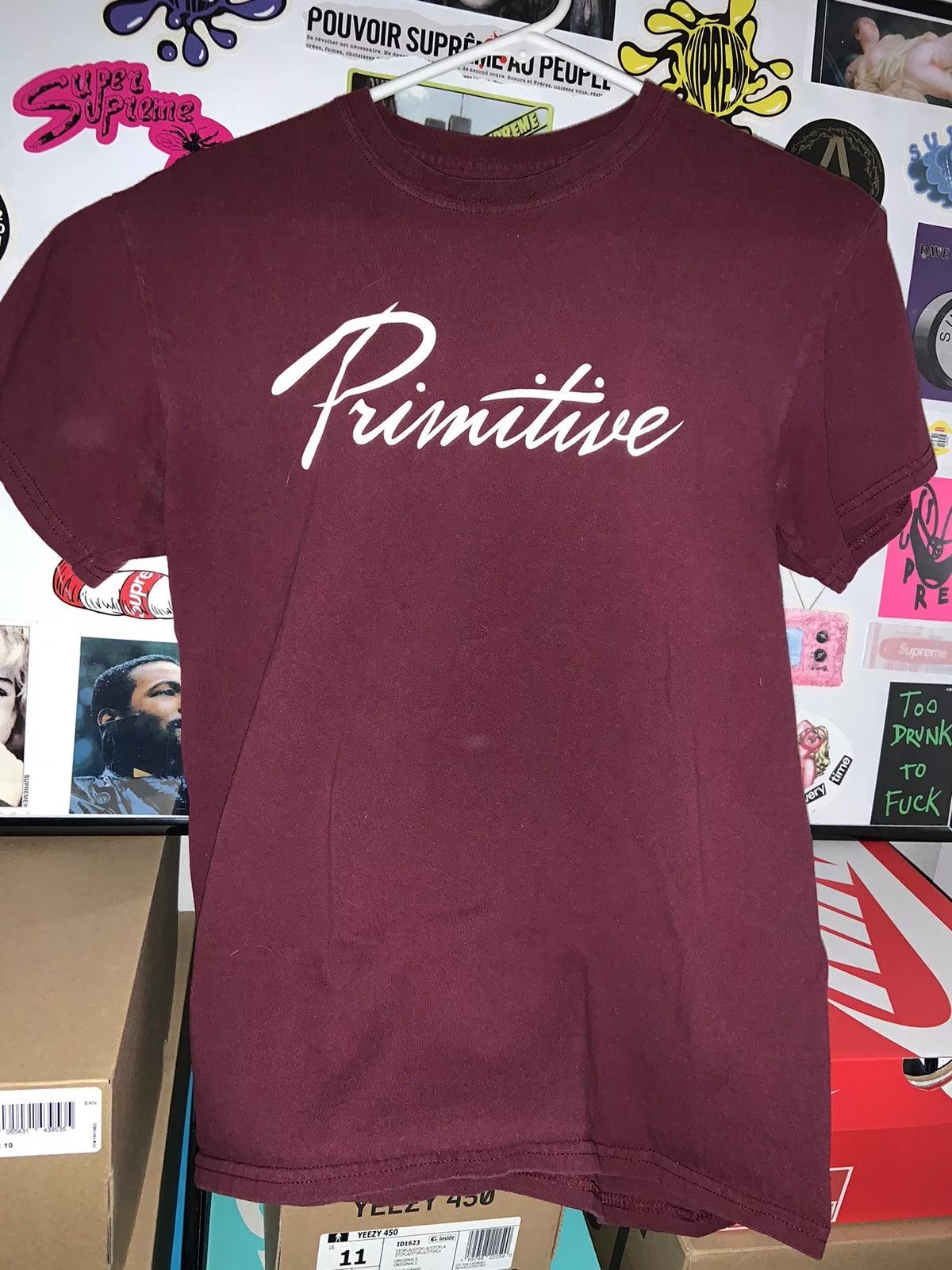 Primitive Short Sleeve T Shirts Primitive Tee Red