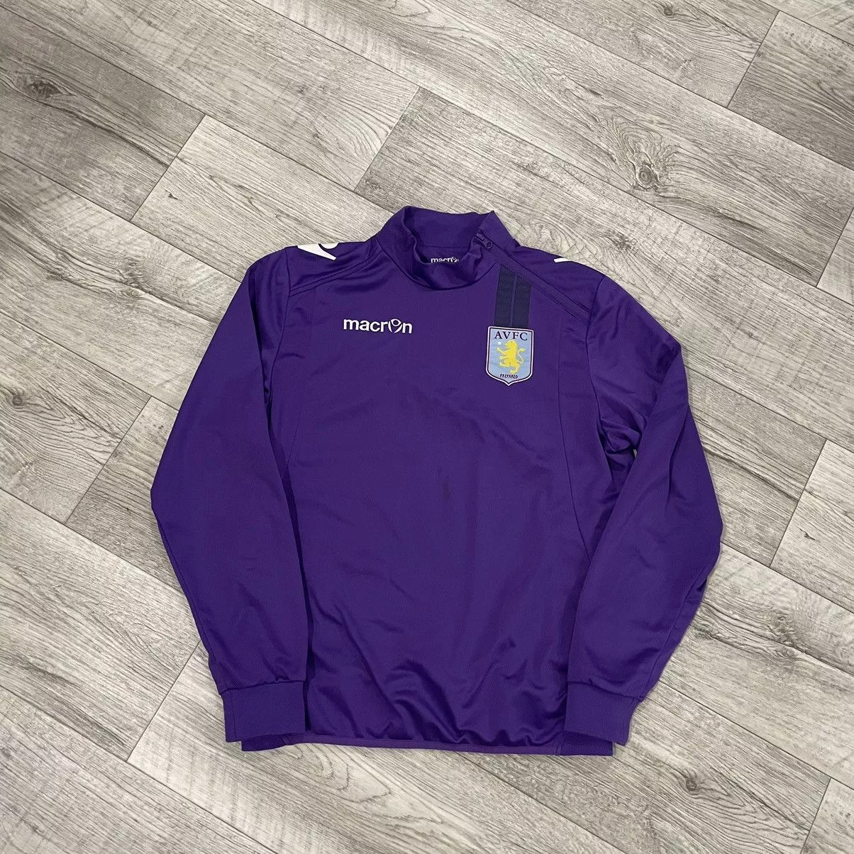 Macron Jerseys Macron AVFC PREPARED Aston Villa jersey tee shirt goalkeeper Multi Sportswear