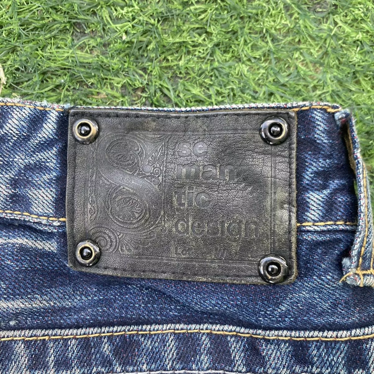 semanticdesign Denim semanticdesign SEMANTIC DESIGN FLARED BOOTCUT JEANS Blue