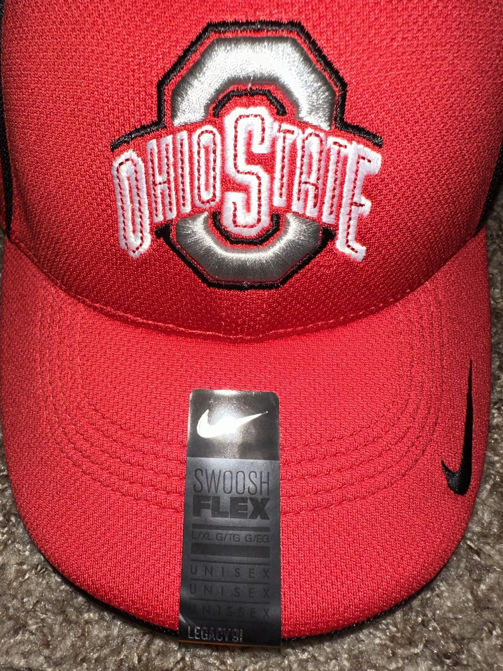 Nike Hats Nike Ohio State Buckeyes Aerobill Sideline Coaches Cap 2010 Red