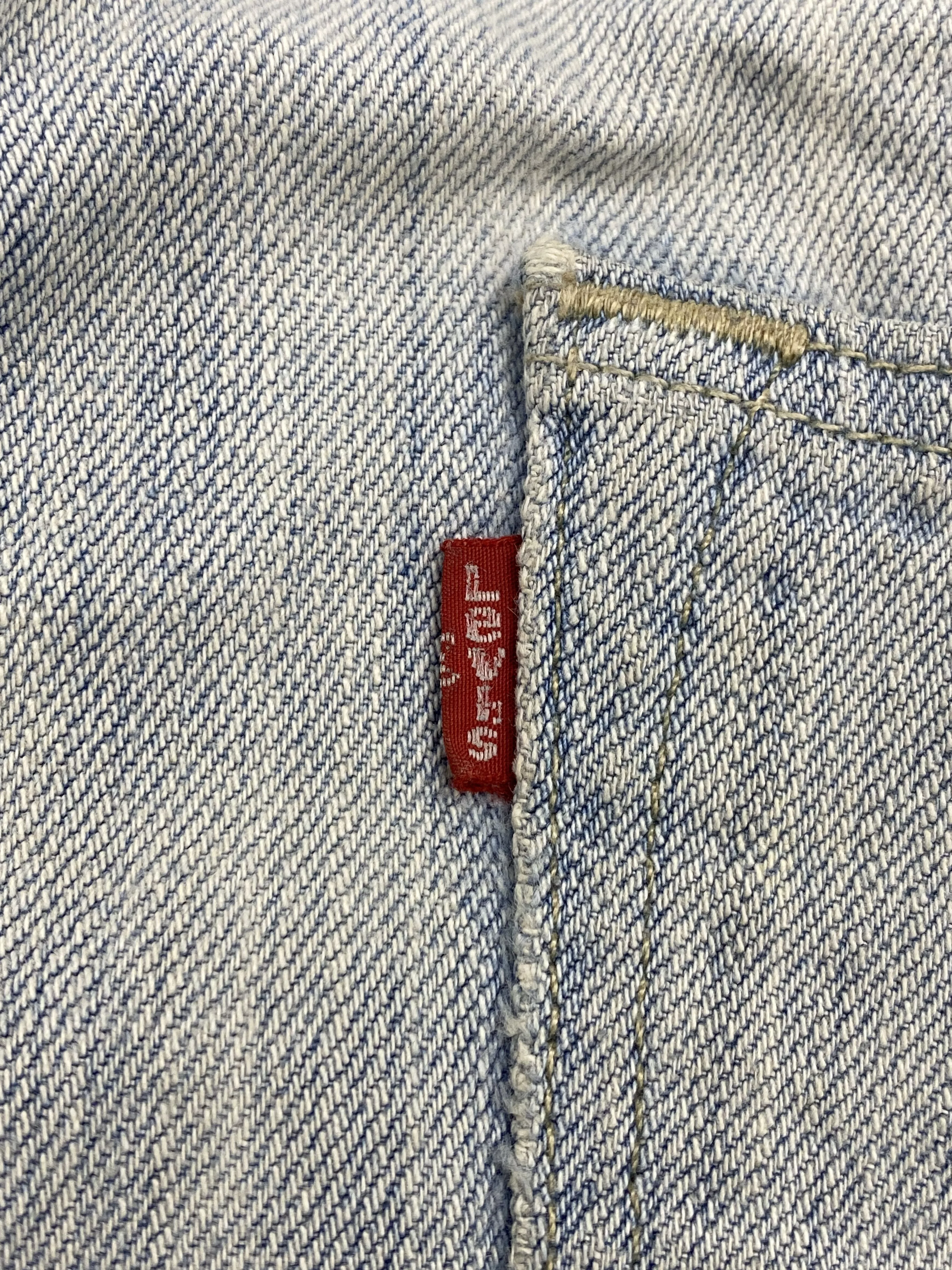 Levi's Denim Levi's × Vintage Light Washed Vintage Levis 501 Denim Jeans Blue