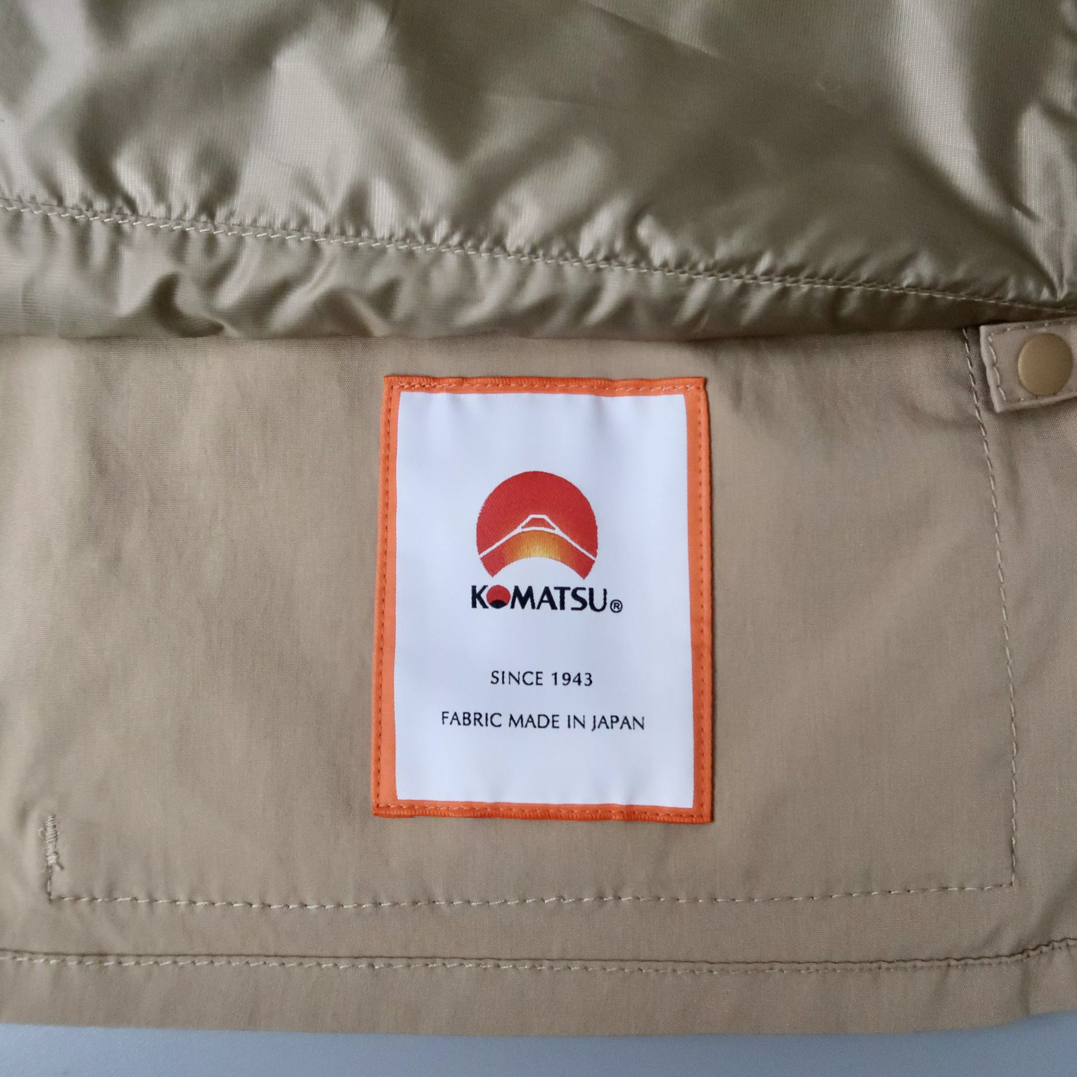 Beams Plus Light Jackets BEAMS PLUS Komatsu Matere Multi-Pocket Fishing Jacket M Brown