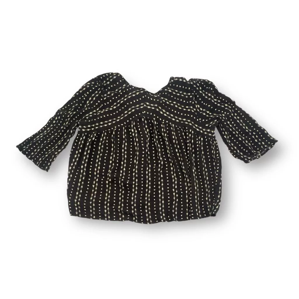 Other Blouses Other Miss Me Blouse Top Size Medium Black