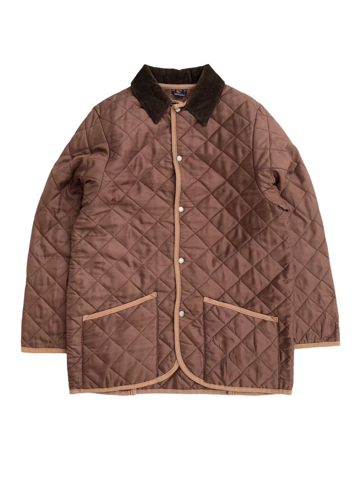 Mackintosh Light Jackets Mackintosh Light Quilted Jacket Brown