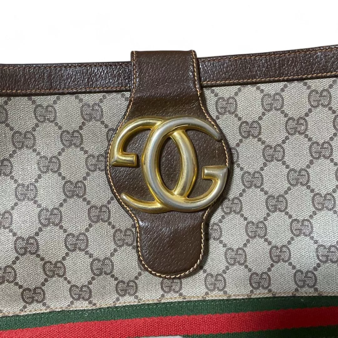 Gucci Bags Luggage Gucci - Sherry Line Shoulder Bag Interlocking G Brown