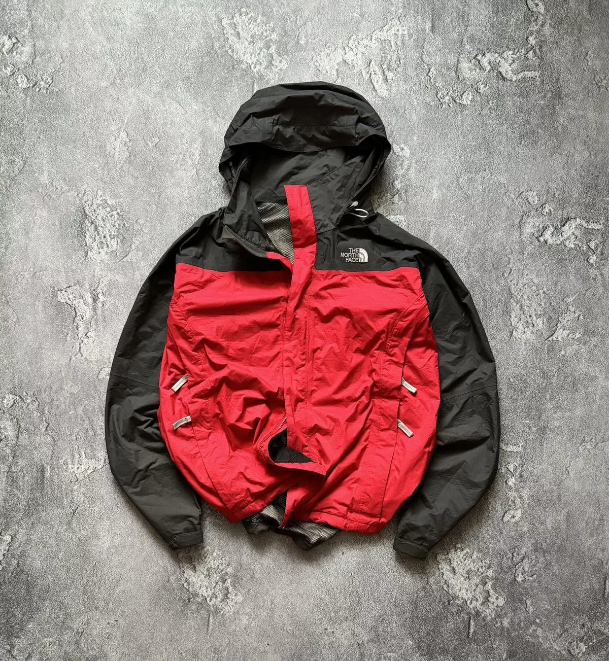 Goretex Light Jackets Goretex × The North Face Tnf the north face M vintage Hyvent shell jacket hooded 00s Red Gorpcore