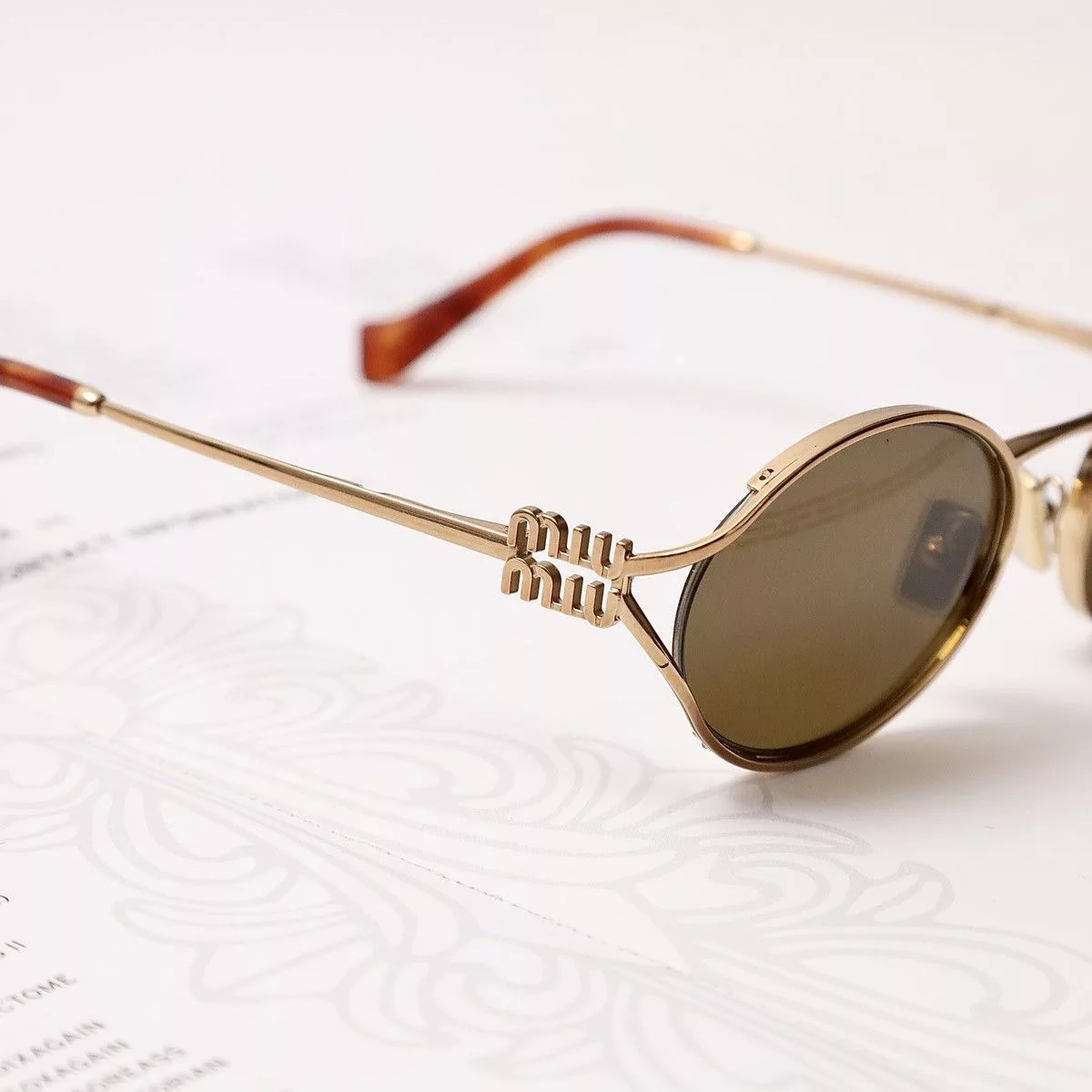 Miu Miu Sunglasses MIU MIU 0MU 52YS SUNGLASSES Multi