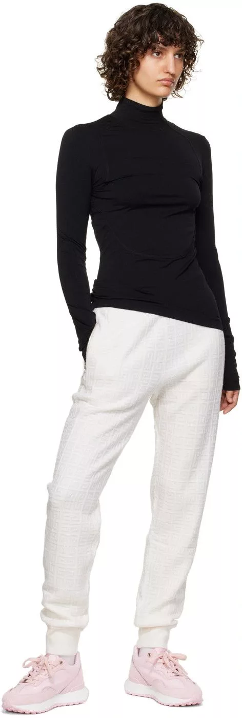 Givenchy Pants Givenchy o1srvl11e0724 Monogram Lounge Pants in White