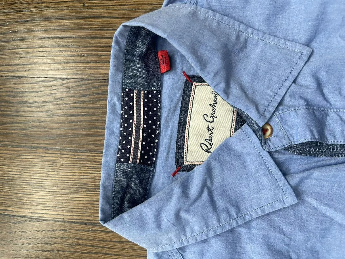 Robert Graham Shirts Button Ups Robert Graham Blue Medium shirt