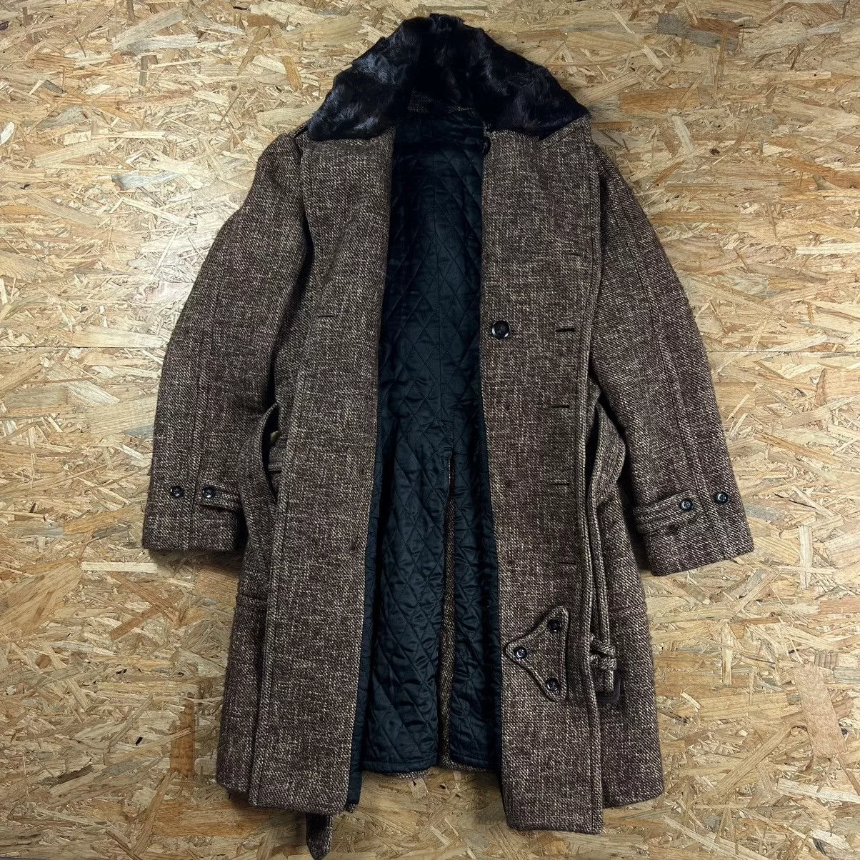 Burberry Prorsum Heavy Coats BURBERRY PRORSUM FALL 2011 CHRISTOPHER BAILEY TRENCH COAT Brown