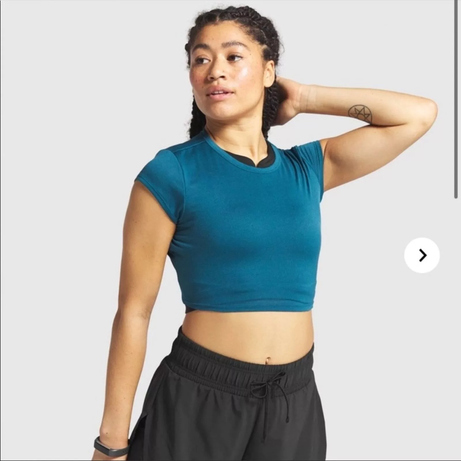 Gymshark Tank Tops NWT Gymshark Midi Top size S Blue