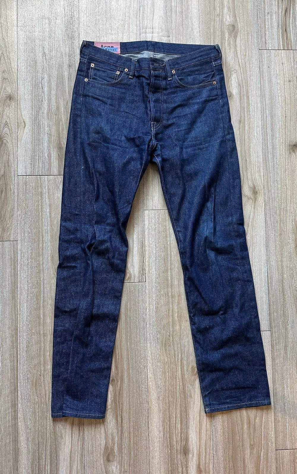 Acne Studios Denim Acne Studios Rigid Jeans FW/18 Blue
