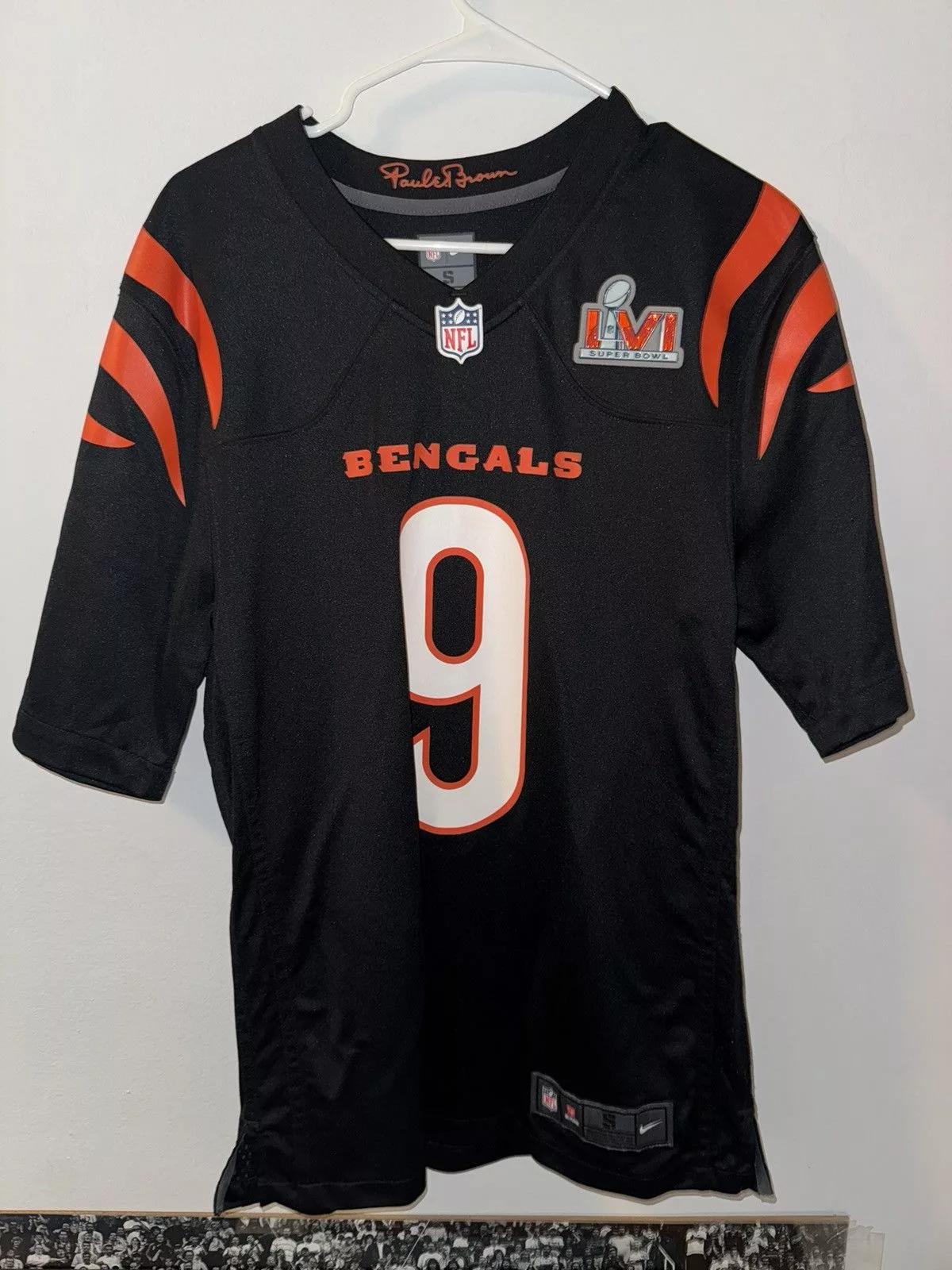 NFL Jerseys NFL × Nike Joe Burrow Super Bowl 56 Jersey Blue
