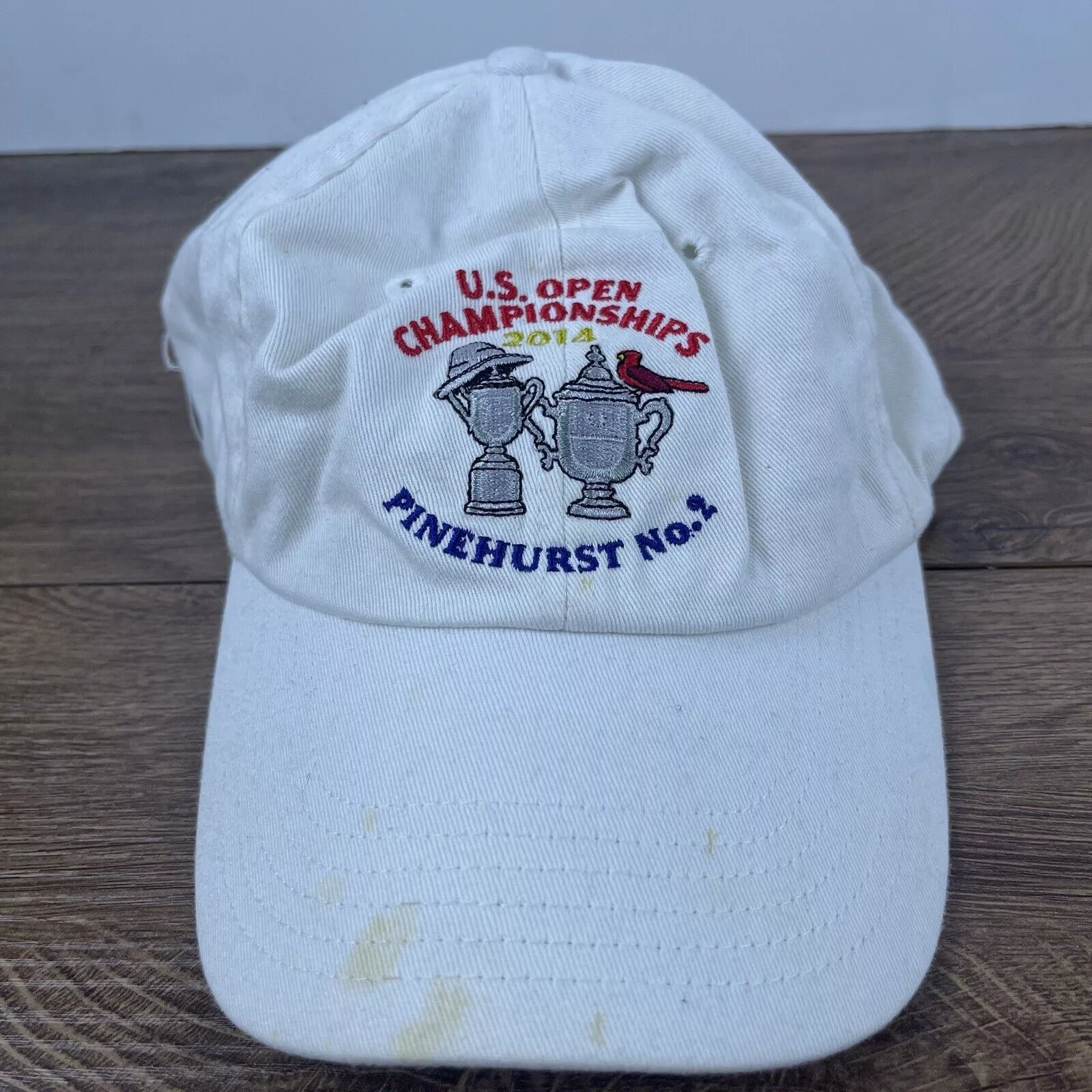 Other Hats Other 2014 US Open Championships Hat White Hat Adjustable PGA Pine