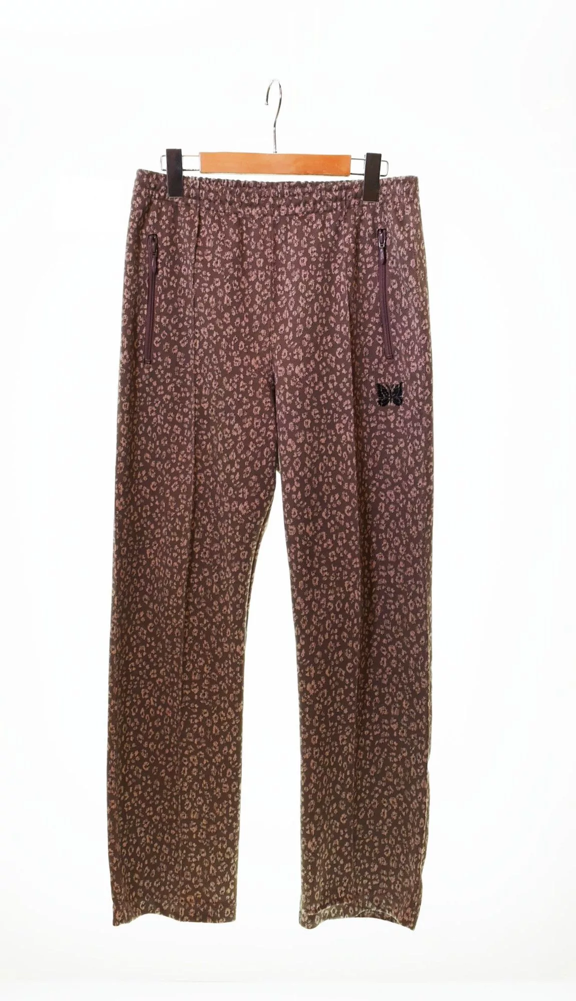 Needles Sweatpants Joggers Needles Sweat Pants Total pattern Polyester Brown