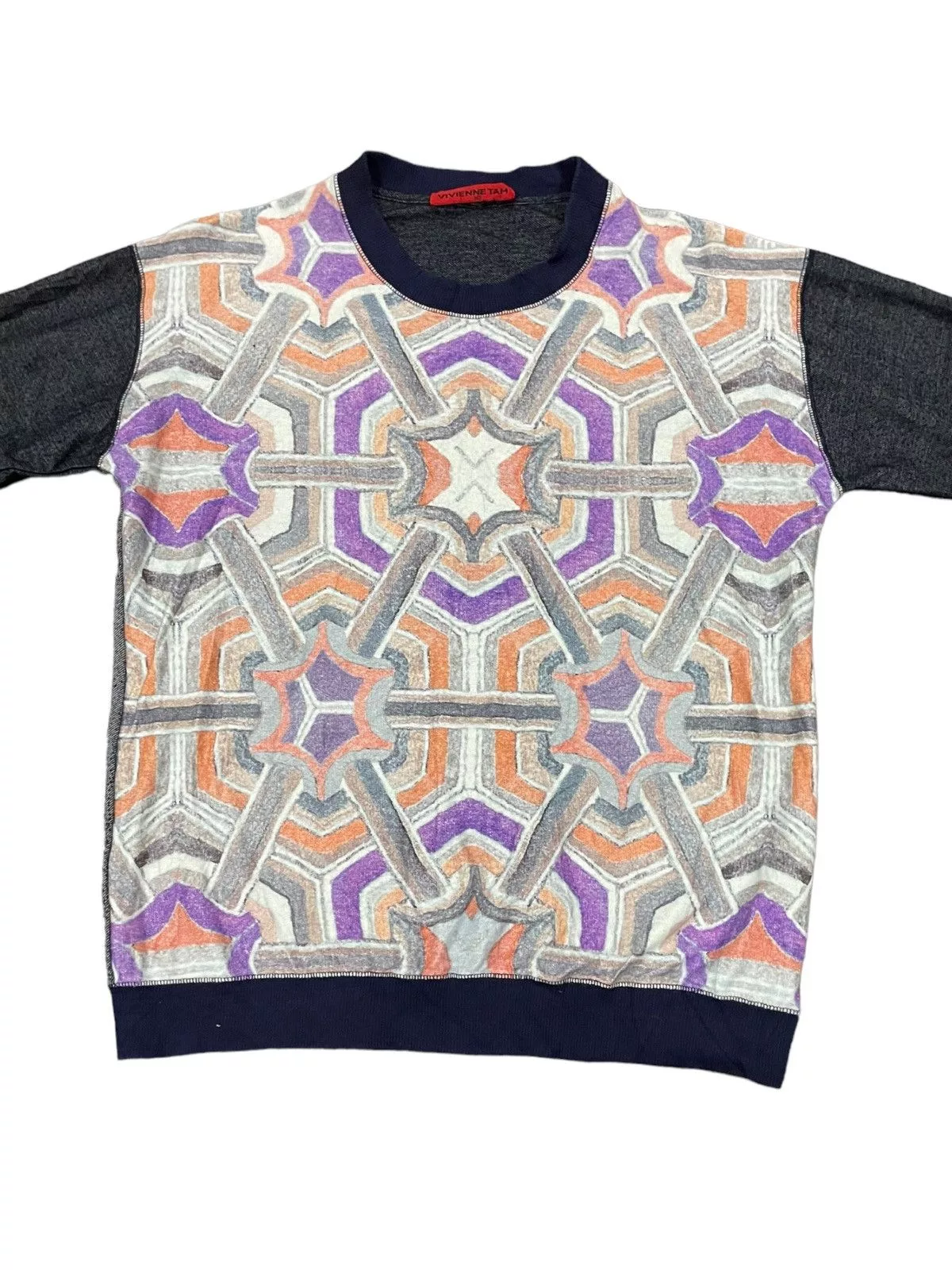 Designer Long Sleeve T Shirts Designer × If Six Was Nine Vivienne Tam SS1997 Vintage Shirts Multi
