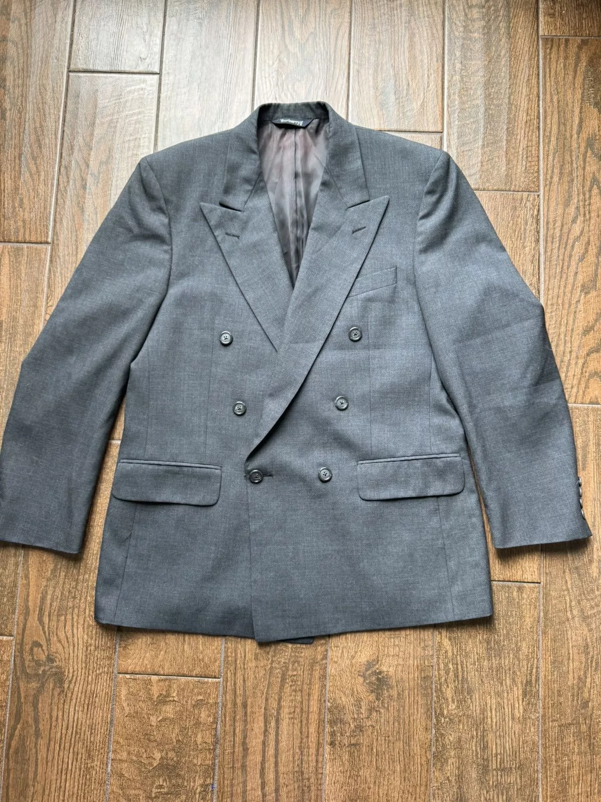 Burberry Blazers Burberry × Vintage Burberry Blazer Gray