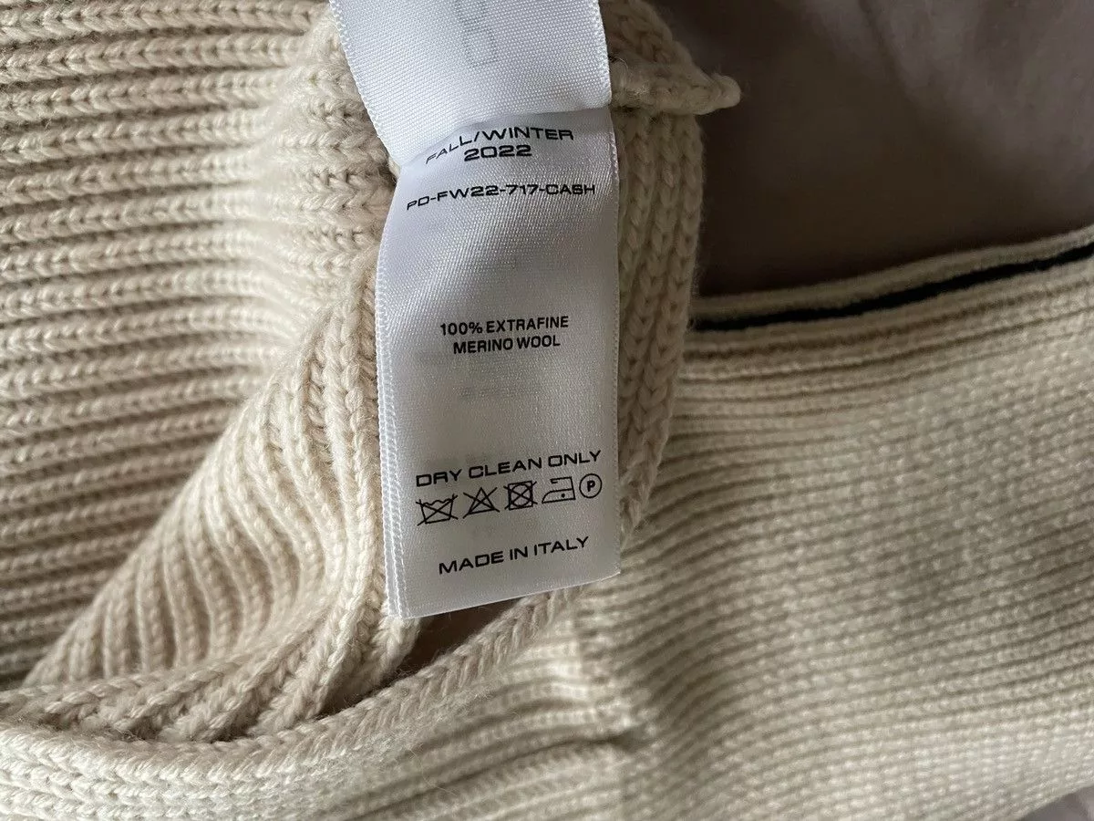 Peter Do Sweaters PETER DO KNIT CAPE TUNIC - size XS/S Beige