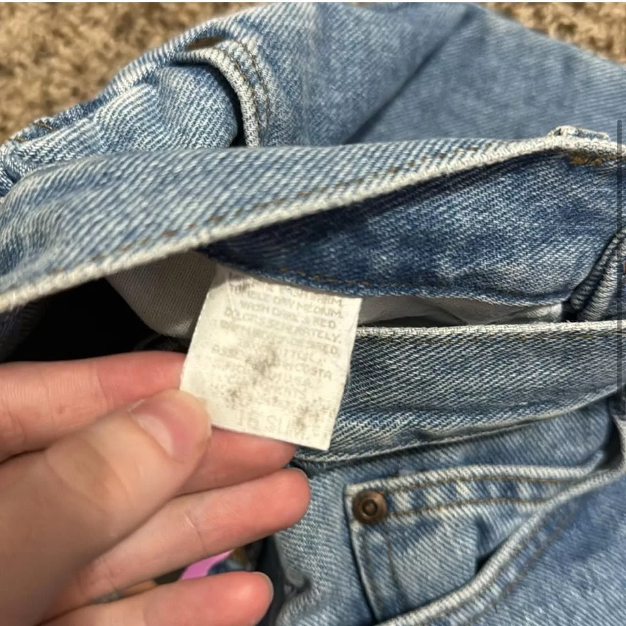 Lee × Vintage NWT Vintage Lee Jeans Blue