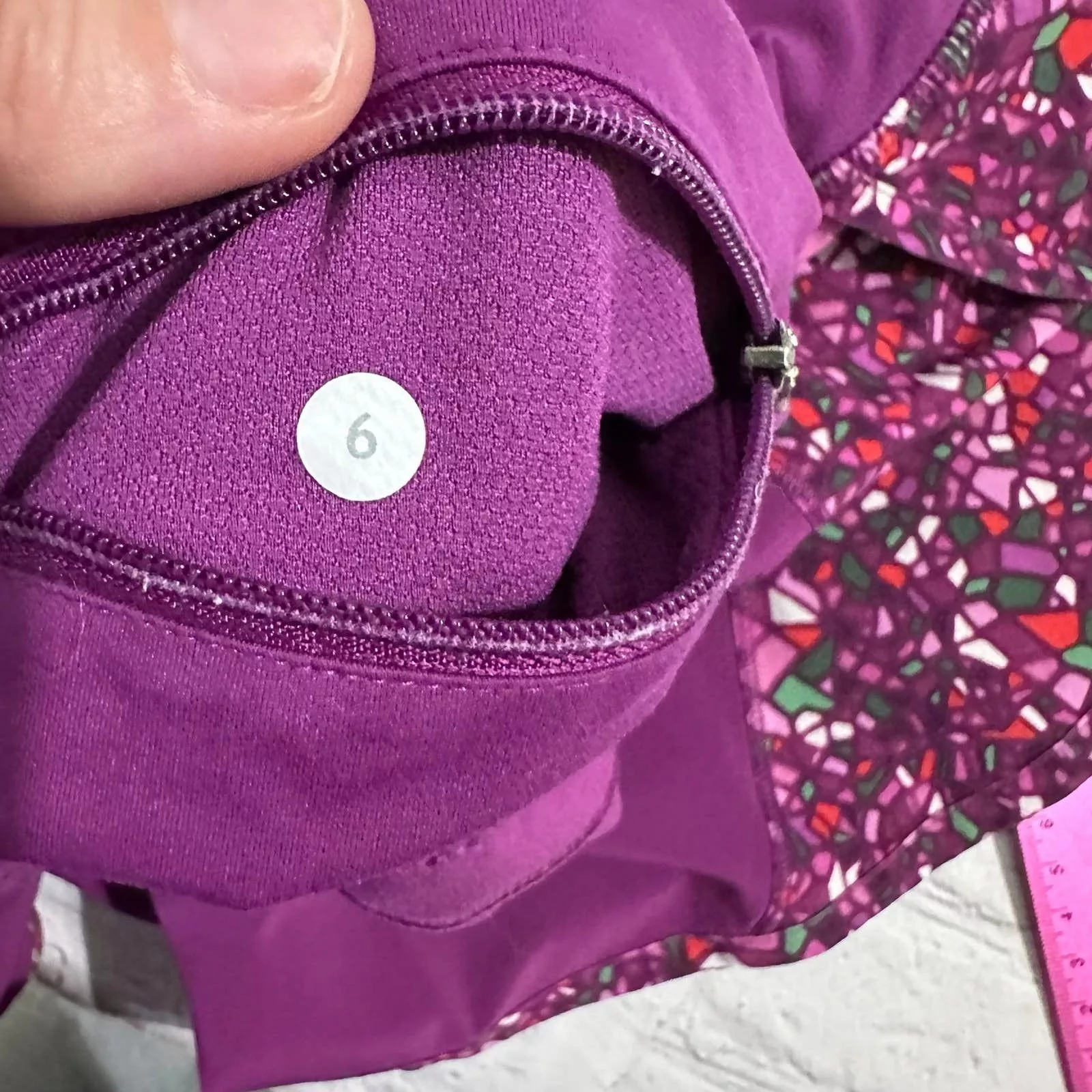 lululemon shorts size 6 Purple