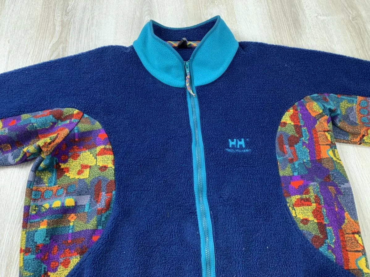 Helly Hansen Light Jackets Helly Hansen × Vintage Mens vintage fleece jacket Helly Hansen Size L Multi Streetwear