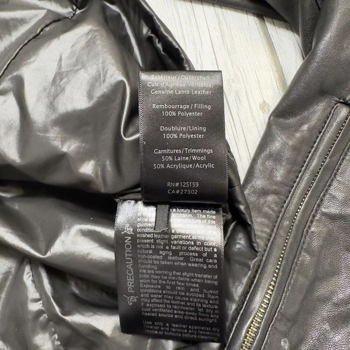 Mackage Leather Jackets Mackage × Vintage Vintage Mackage leather jacket Black