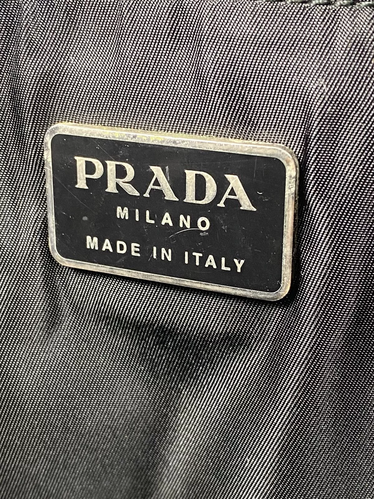 Prada Clutches Prada Tessuto Beauty Nylon Clutch Bag Black
