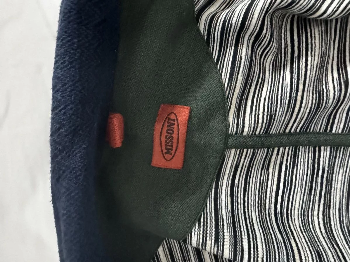 Missoni Blazers Missoni blue blazer jumper
