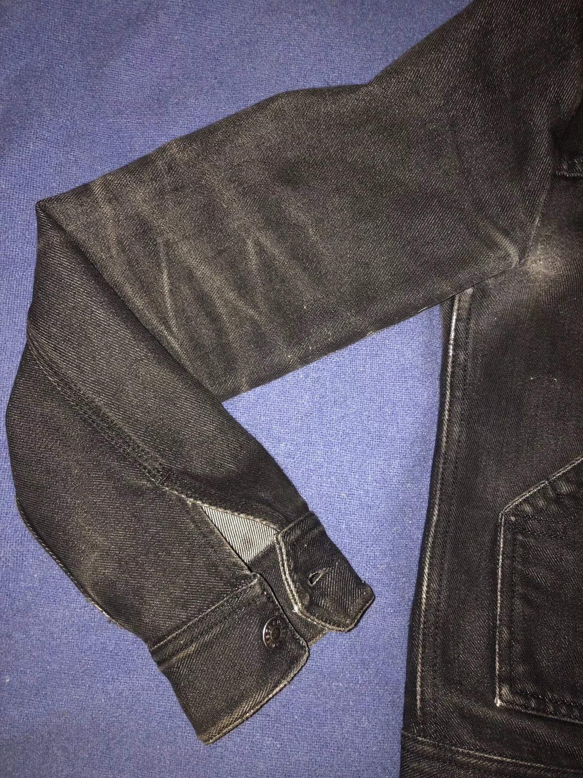Diesel Denim Jackets Diesel black denim jacket